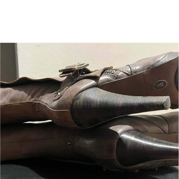 Frye Harlow Moto Leather Boots Size 6 - Picture 10 of 13